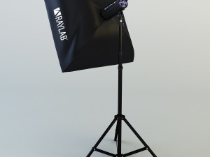 studio light Model 3D