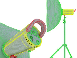 studio light 3D Model