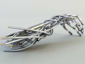 robotic hand Modèle 3D