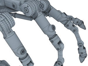 robotic hand Modèle 3D