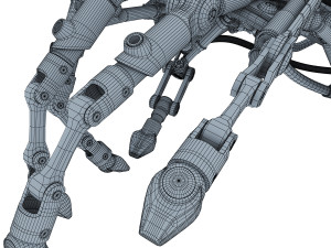 robotic hand Modèle 3D