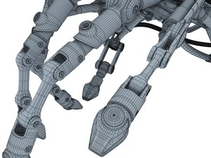 robotic hand 3D Model