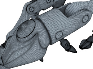 robotic hand Modèle 3D
