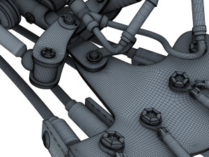 robotic hand Modèle 3D