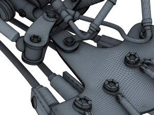 robotic hand 3D Model