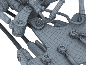 robotic hand Modèle 3D