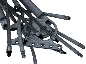 robotic hand Modèle 3D