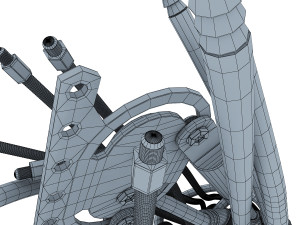 robotic hand Modèle 3D