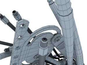 robotic hand 3D Model