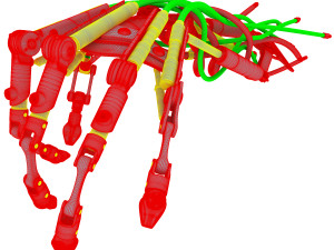 robotic hand Modèle 3D
