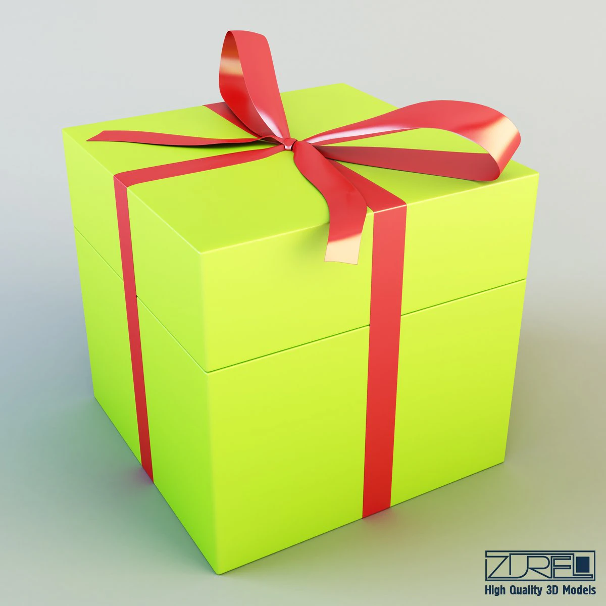 gift box 3D Model .c4d .max .obj .3ds .fbx .stl .blend 