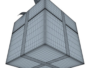 gift box Modelo 3D