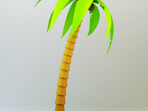 palm tree v 1 3D Model