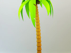 palm tree v 1 3D Model