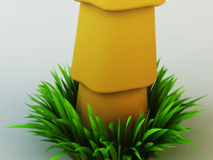 palm tree v 1 3D Model