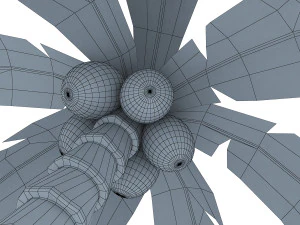palm tree v 1 3D Model