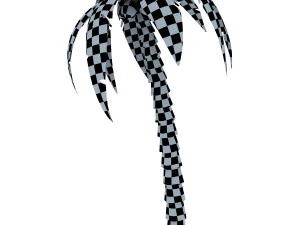 palm tree v 1 3D Model
