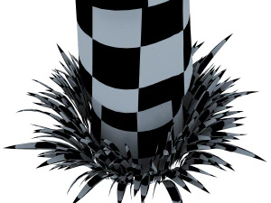 palm tree v 1 3D Model