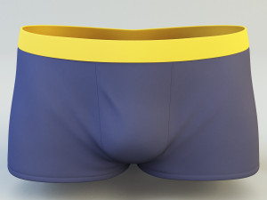 boxer briefs Modelo 3D