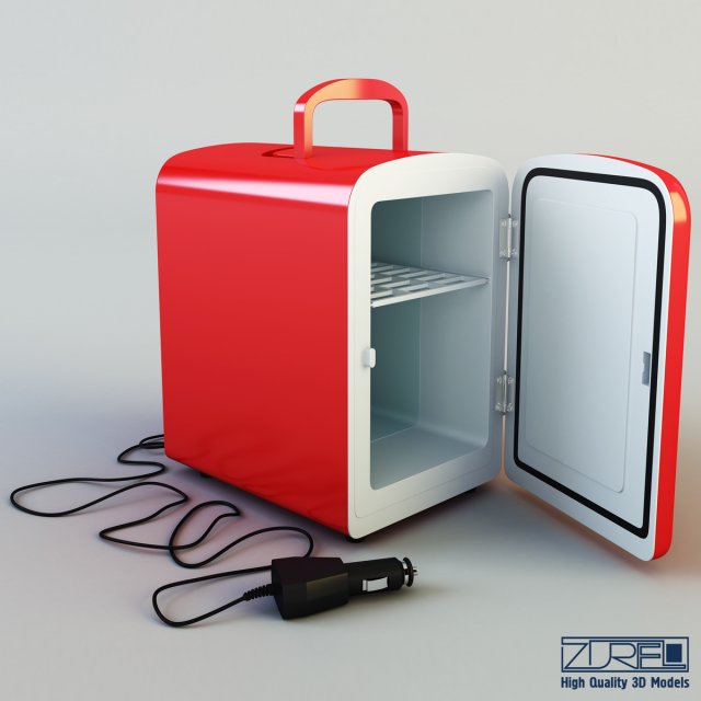 mini fridge 3D Model in Household Appliances 3DExport