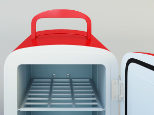 mini fridge 3D 모델