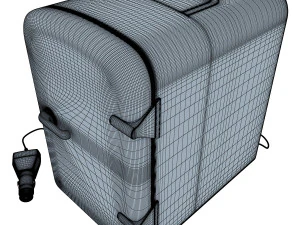 mini fridge 3D Model