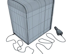 mini fridge 3D Model