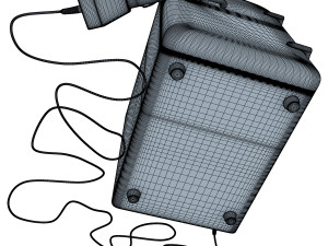 mini fridge 3D 모델