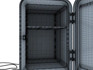 mini fridge 3D Model