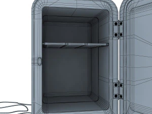 mini fridge 3D Model