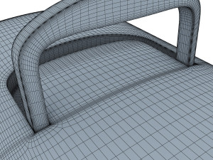 mini fridge 3D 모델