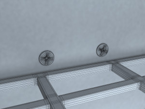 mini fridge 3D 모델
