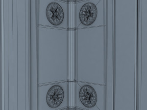 mini fridge 3D 모델