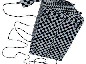 mini fridge 3D 모델