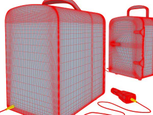 mini fridge 3D Model