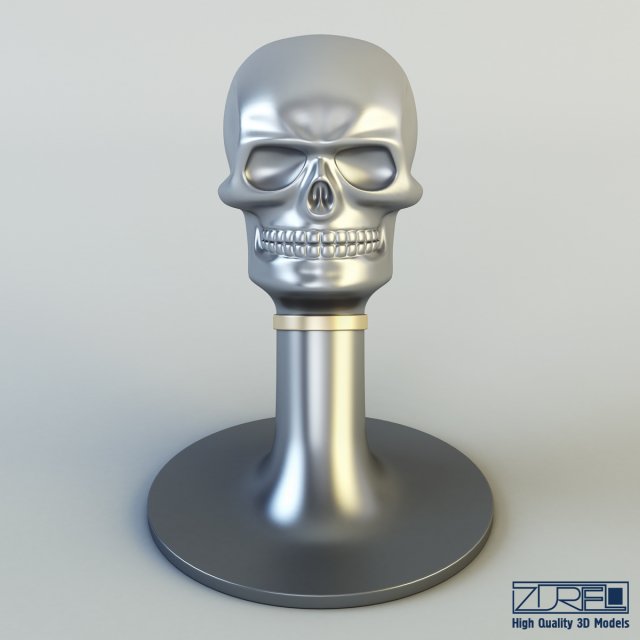 skull 3D 모델 .c4d .max .obj .3ds .fbx .stl .blend 