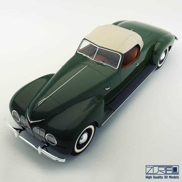 zis 101a sport 3D Model .c4d .max .obj .3ds .fbx .stl .blend 