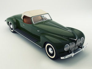 zis 101a sport 3D Model