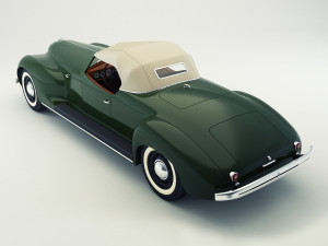 zis 101a sport 3D Model