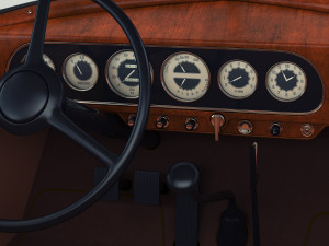 zis 101a sport 3D Model