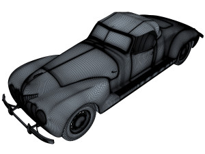 zis 101a sport 3D Model