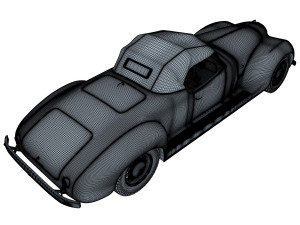 zis 101a sport 3D Model