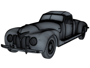 zis 101a sport 3D Model