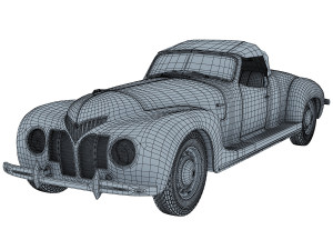 zis 101a sport 3D Model