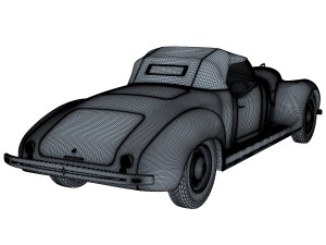 zis 101a sport 3D Model