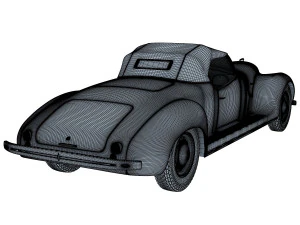 zis 101a sport 3D Model