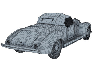 zis 101a sport 3D Model