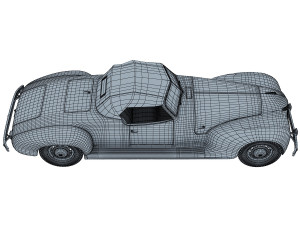 zis 101a sport 3D Model