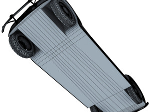 zis 101a sport 3D Model