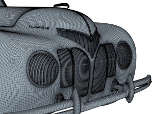 zis 101a sport 3D Model